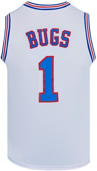 CNALLAR Youth Basketball Jersey Bugs #1 Lola #10 Space Movie Jersey Boys Sport Shirts S-XL - Image 2