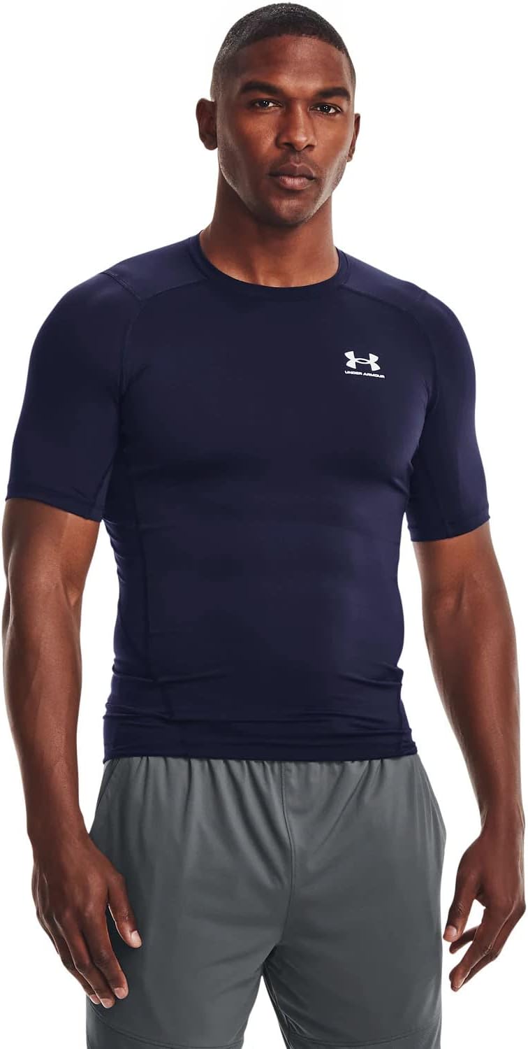 Under Armour Men's HeatGear Compression Short-Sleeve T-Shirt - Image 43