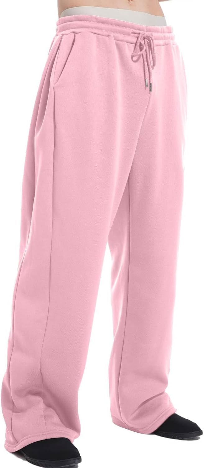 Men's Baggy Sweatpants Fleece Casual Pants Elastic Waist Athletic Workout Jogger Sweat Fall Winter 2025 - Image 11