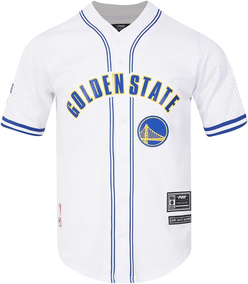 Mens NBA Mesh Button Down Top - Image 27