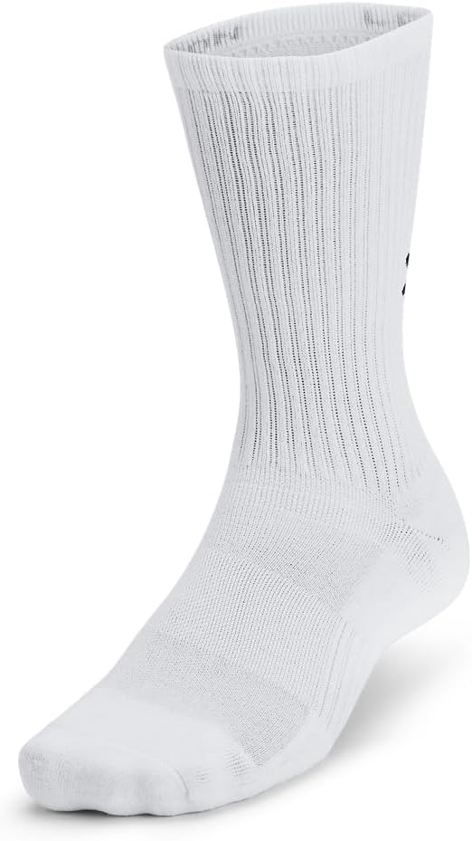 Under Armour Youth Training Cotton Crew Socks, Multipairs - Image 4