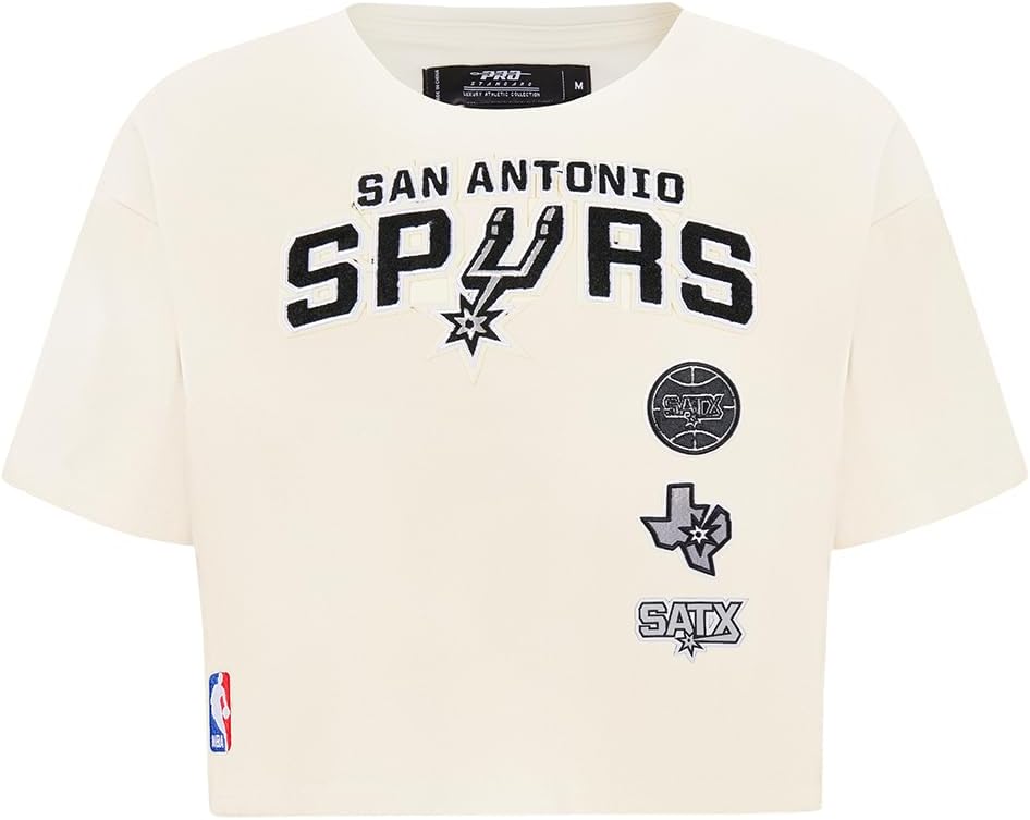 Womens NBA Retro Classics Cotton Short Sleeve Boxy Tee - Image 44