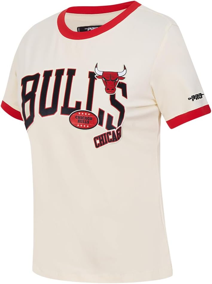 Pro Standard NBA Womens Womens NBA Retro Cascade Cotton Short Sleeve Slim Tee - Image 2