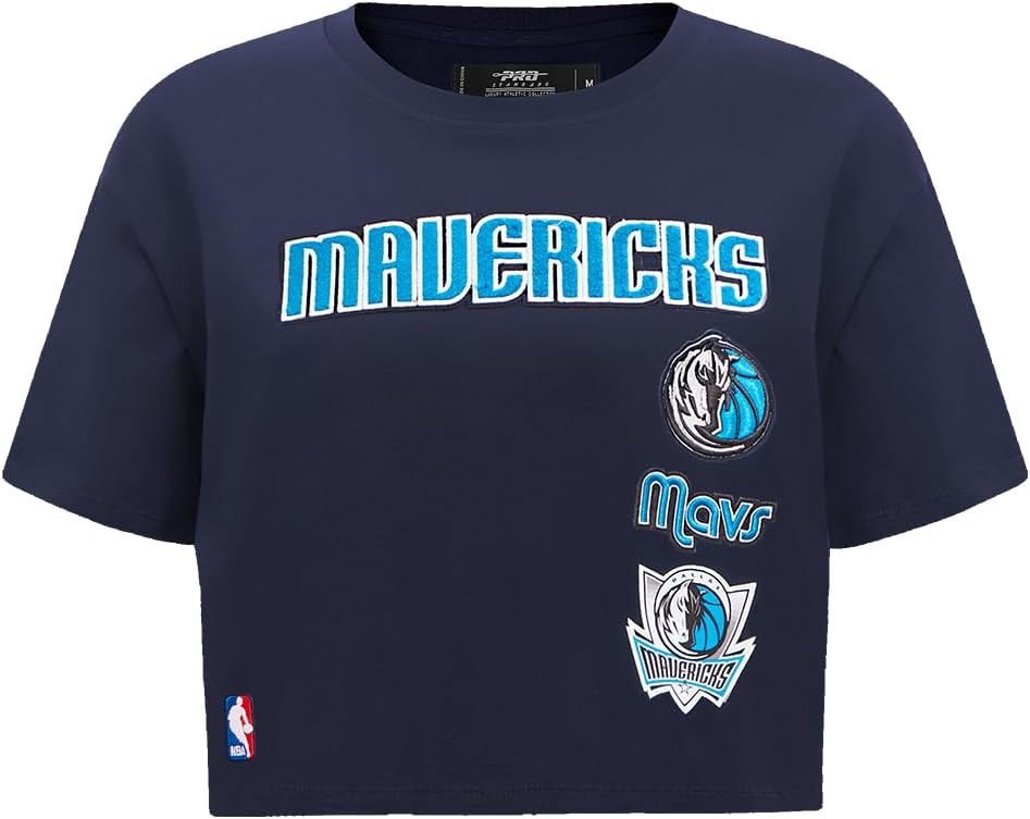 Womens NBA Retro Classics Cotton Short Sleeve Boxy Tee - Image 17