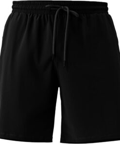 YEL Men's Athletic Gym Shorts with Pockets Basketball Shorts Quick Dry Lightiweight for Workout Running Summer Beach