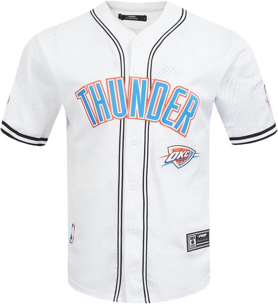 Mens NBA Mesh Button Down Top - Image 43