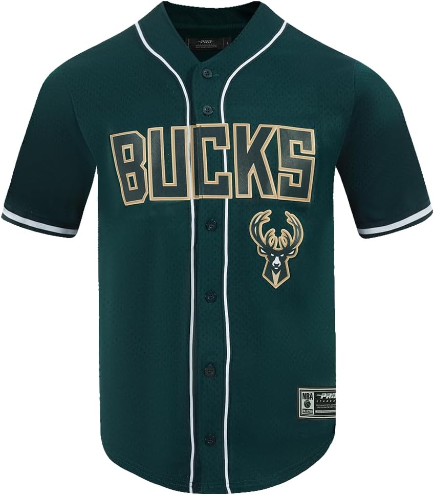 Mens NBA Mesh Button Down Top - Image 37