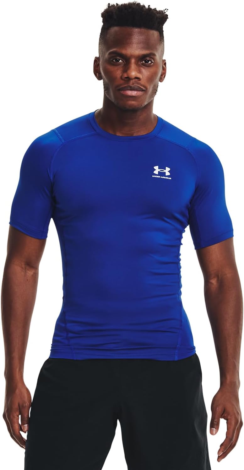 Under Armour Men's HeatGear Compression Short-Sleeve T-Shirt - Image 21
