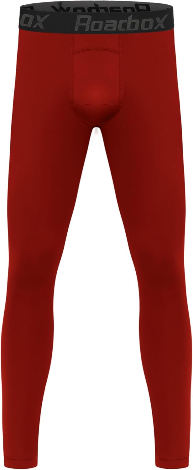 Roadbox Boys Compression Pants Youth Quick Dry Spandex Tights Leggings for Running Football Basketball - Image 11