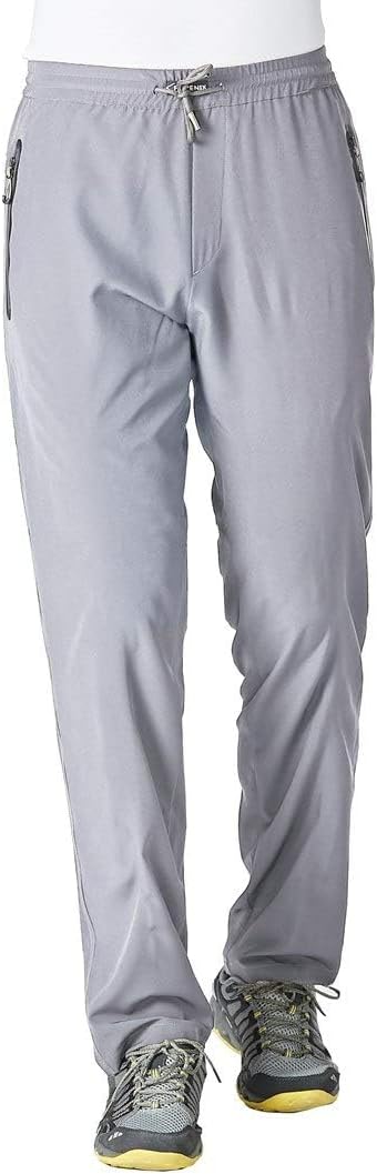 Rdruko Men's Casual Pants Lightweight Quick Dry Hiking Running Workout Outdoor Sports Sweat Pants - Image 14