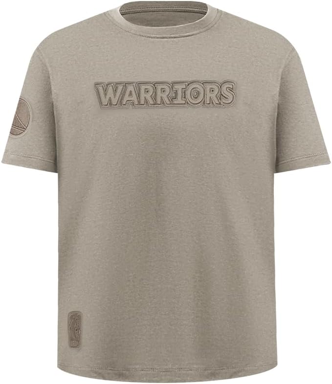 Pro Standard Big Girls NBA Neutral Cotton Short Sleeve Boxy Tee - Image 57