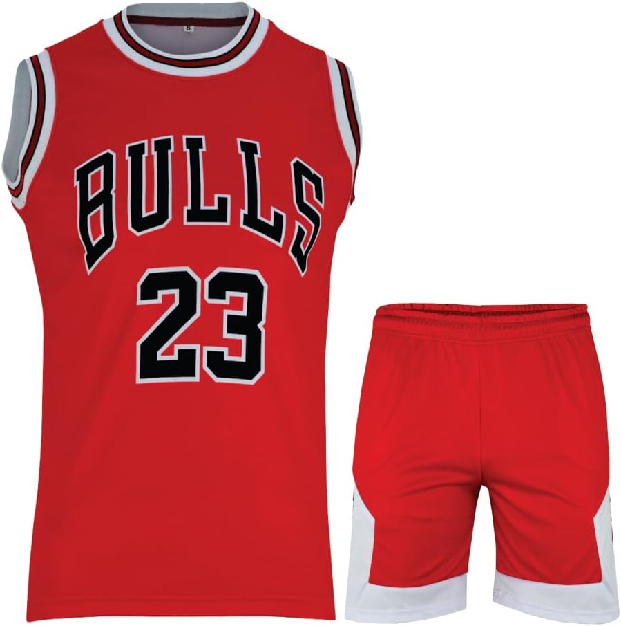 Basketball Jersey for Boys/Men 2 Piece Basketball Uniform Adult Sleeveless Kit Lightweight Set - Image 6