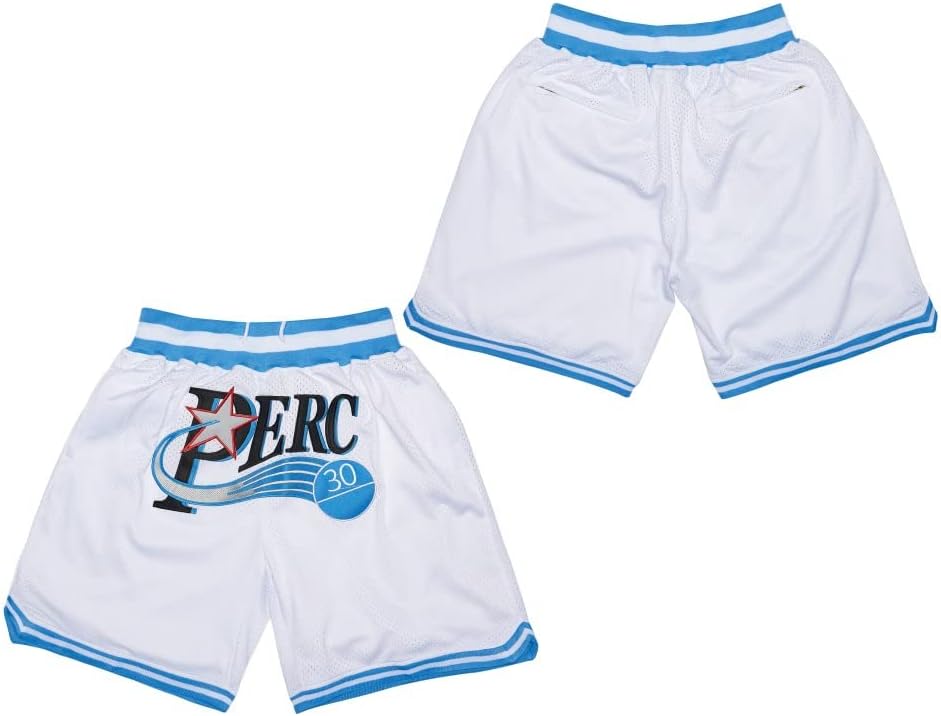 PERC30 Men's #30 Perc O'Cet Basketball Shorts Stitched S-XXL