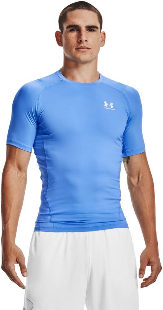 Under Armour Men's HeatGear Compression Short-Sleeve T-Shirt - Image 12