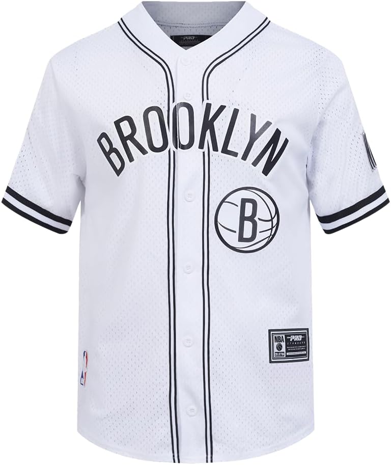 Mens NBA Mesh Button Down Top - Image 15