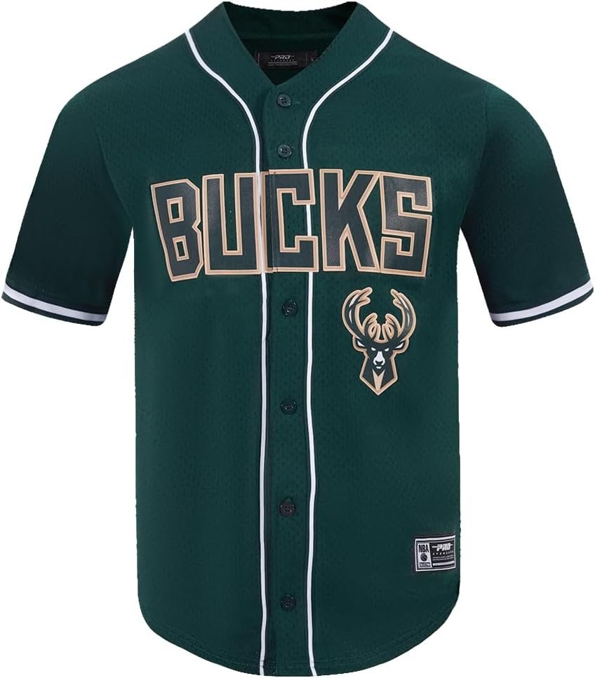 Mens NBA Mesh Button Down Top - Image 38