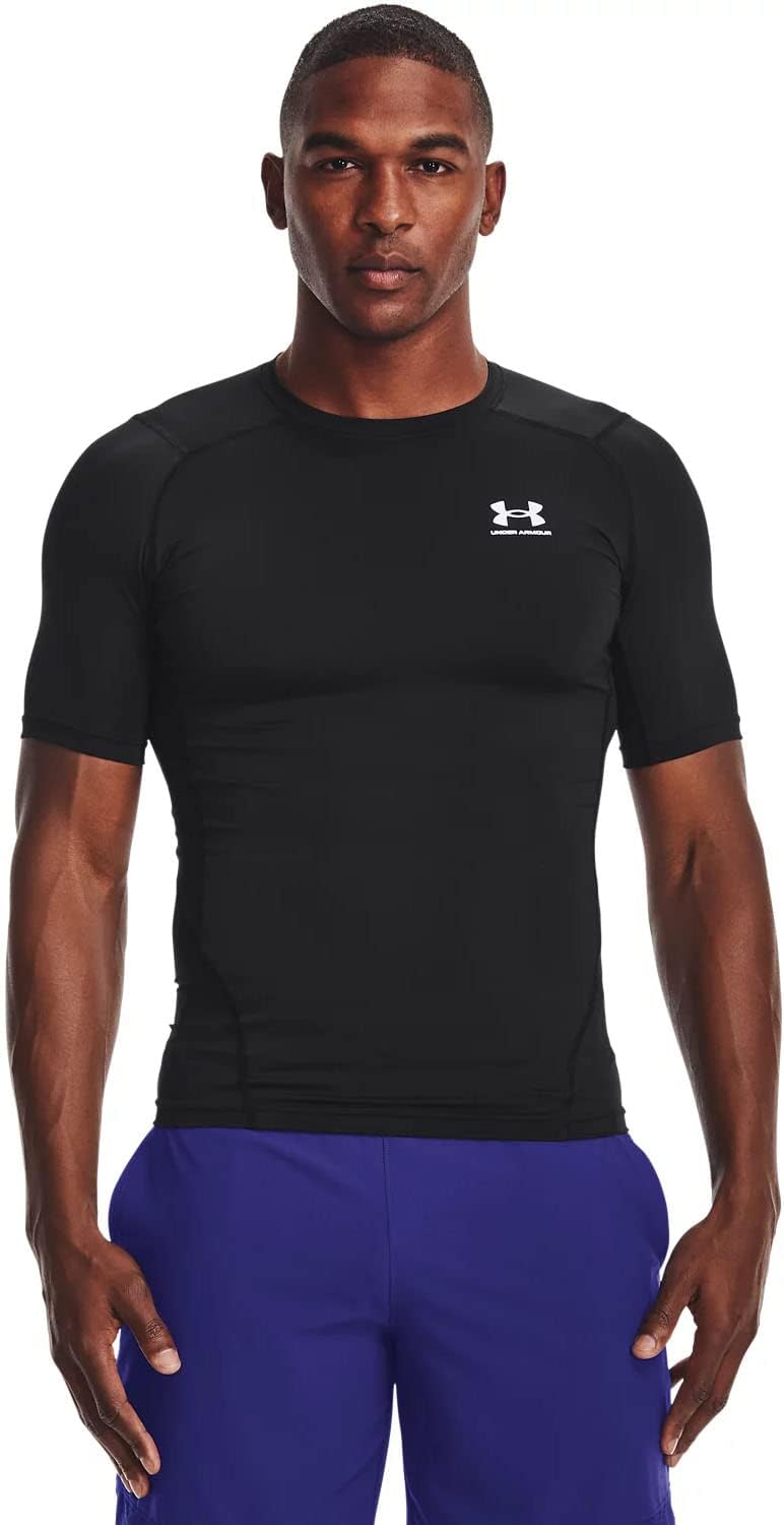 Under Armour Men's HeatGear Compression Short-Sleeve T-Shirt - Image 41