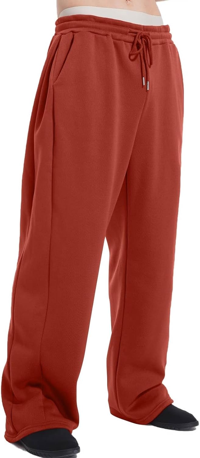 Men's Baggy Sweatpants Fleece Casual Pants Elastic Waist Athletic Workout Jogger Sweat Fall Winter 2025 - Image 13