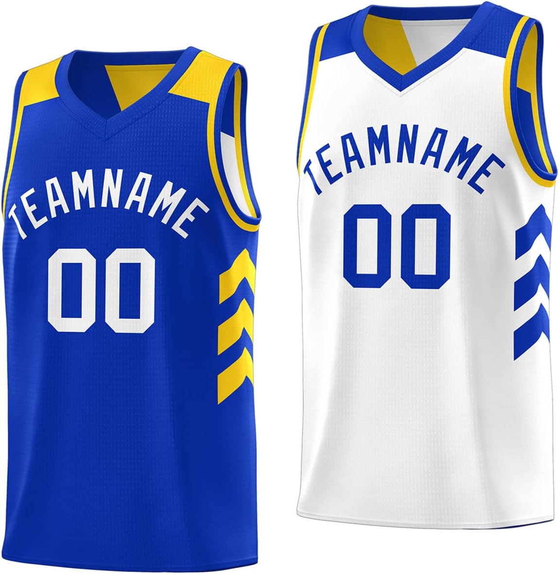 Custom Reversible Basketball Jersey - Personalize Team Uniform Design Your Own Name & Number for Men/Youth - Image 19