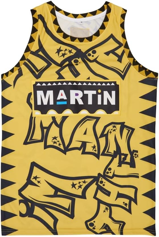 Men's #23 Martin Movie Basketball Jersey Stitched S-XXL - Image 5