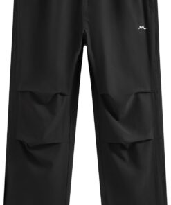 maamgic Men’s Sweatpants Joggers with Zipper Pockets, 4-Way Stretch Quick Dry Lightweight Athletic Hiking Pants