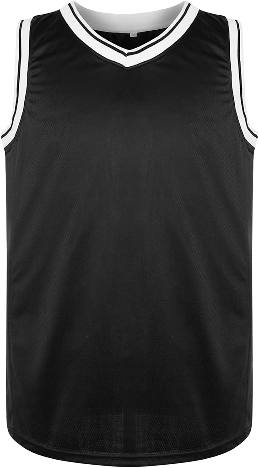 Phoneutrix Blank Basketball Jersey, Men's Mesh Athletic Reversible Sports Shirts S-3XL - Image 2