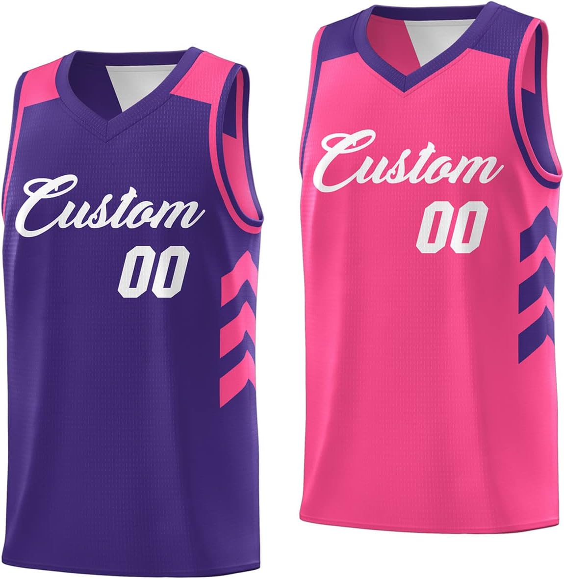 Custom Basketball Jersey - Reversible Sports Vest Add Any Team Name Number Personalized Jersey for Men/Youth - Image 30