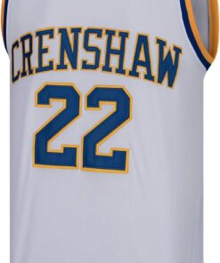 McCall #22 Wright #32 Crenshaw High School Basketball Jersey S-XXXL
