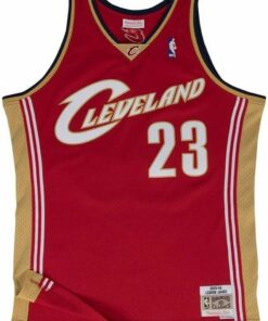 Cleveland Cavaliers Dark Red Swingman Jersey by Mitchell & Ness