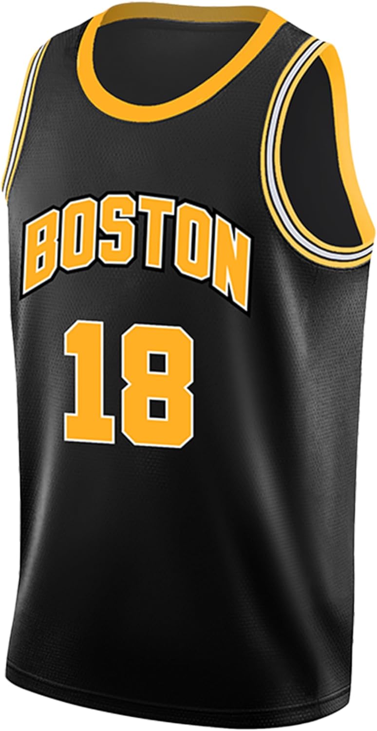 Atonmore Happy Gilmore #18 Jersey Boston Adam Sandler 1996 Movie Basketball Stitched S-XXXL, 90S Hip Hop Clothing for Party - Image 2
