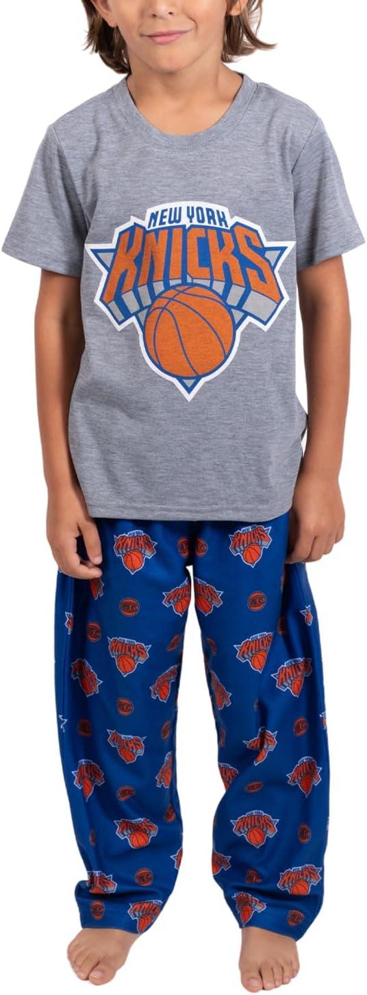 Ultra Game Youth NBA Official 2 Piece Pajama Pants & T-Shirt Set - Image 35