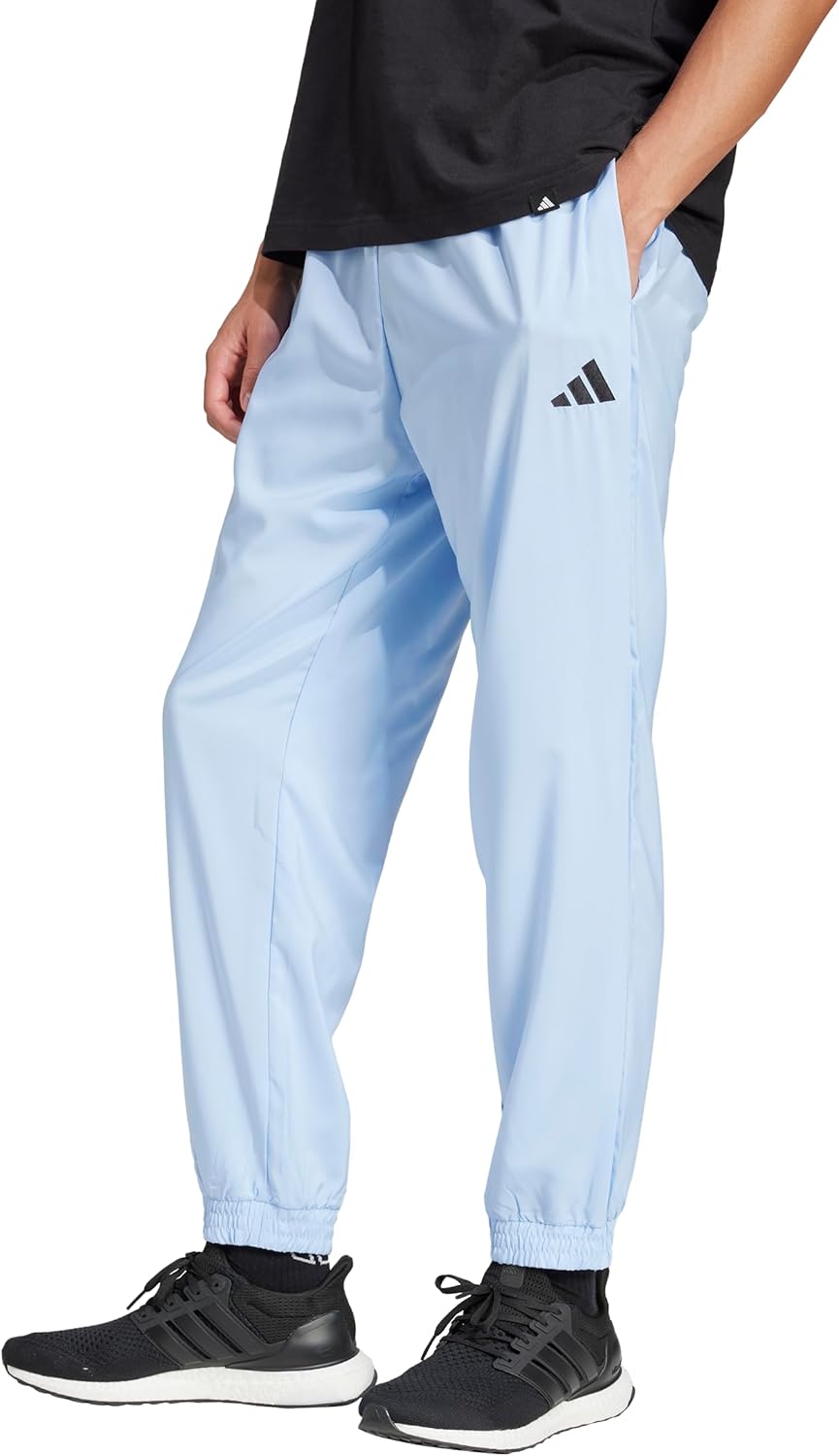 Adidas Men's Essentials Small Logo Elasticated Stanford Pants - Image 8