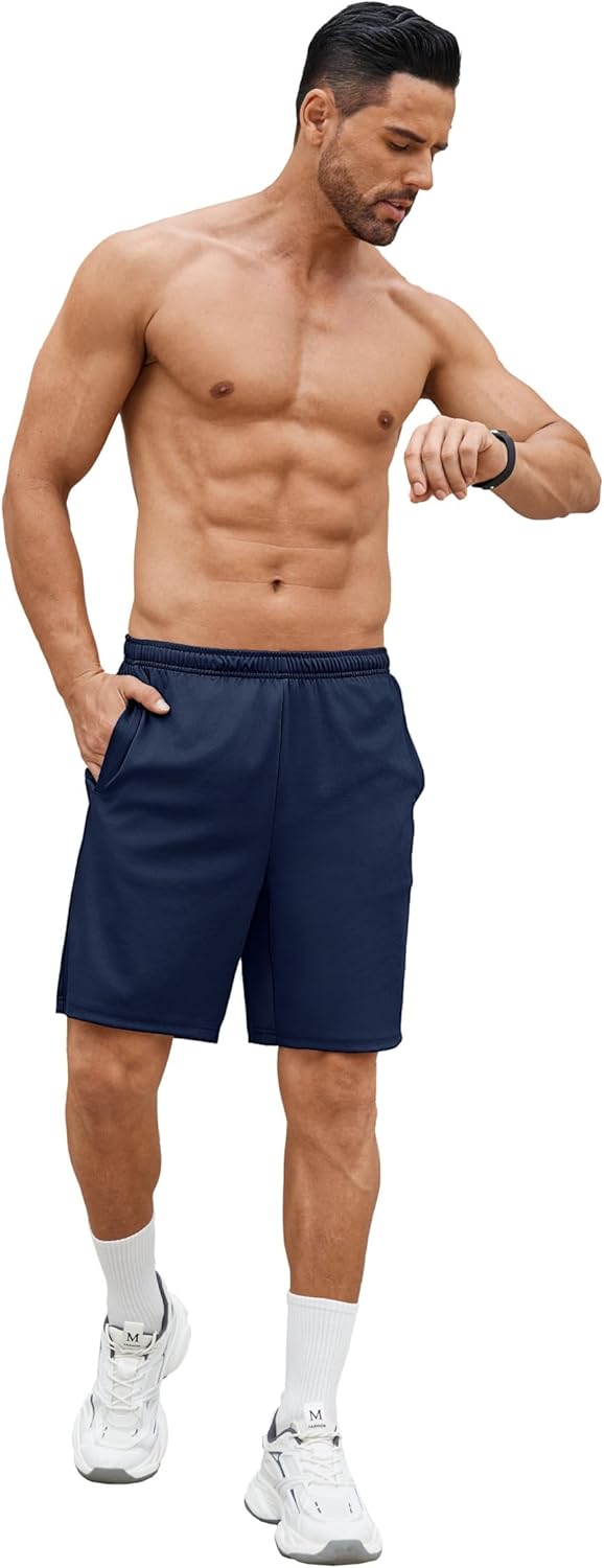COOFANDY Men's Gym Workout Shorts 7 Inch Stretch Athletic Shorts Lightweight Running Training Short Pants with Pockets - Image 6