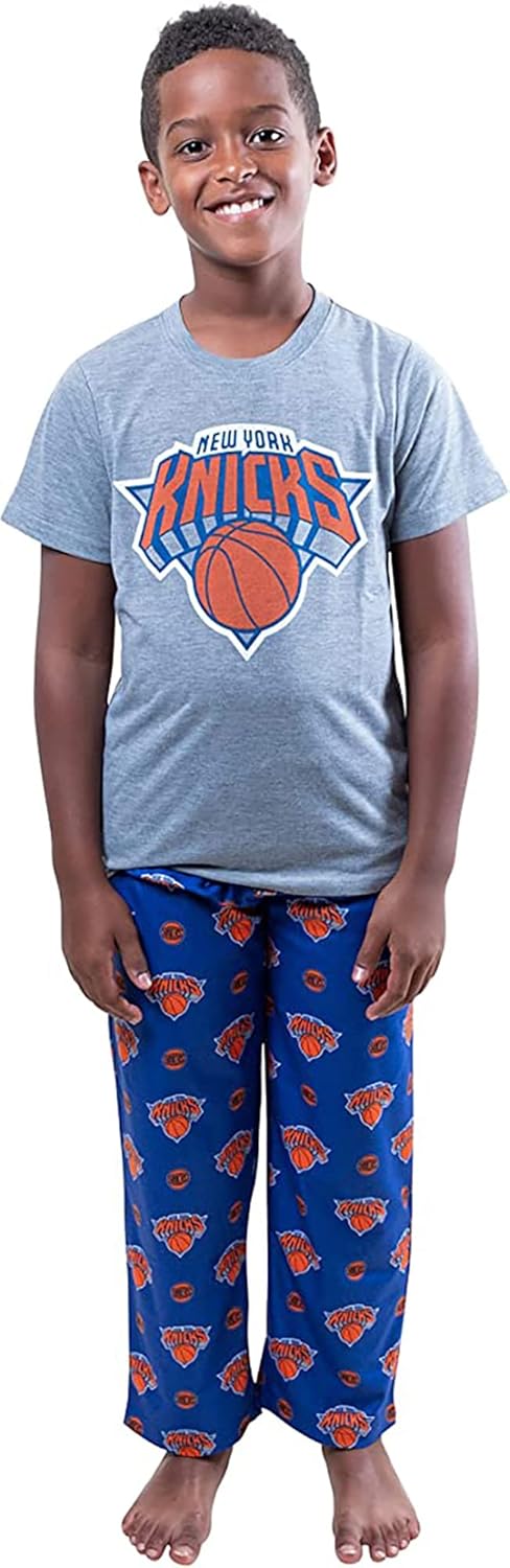 Ultra Game Youth NBA Official 2 Piece Pajama Pants & T-Shirt Set - Image 36