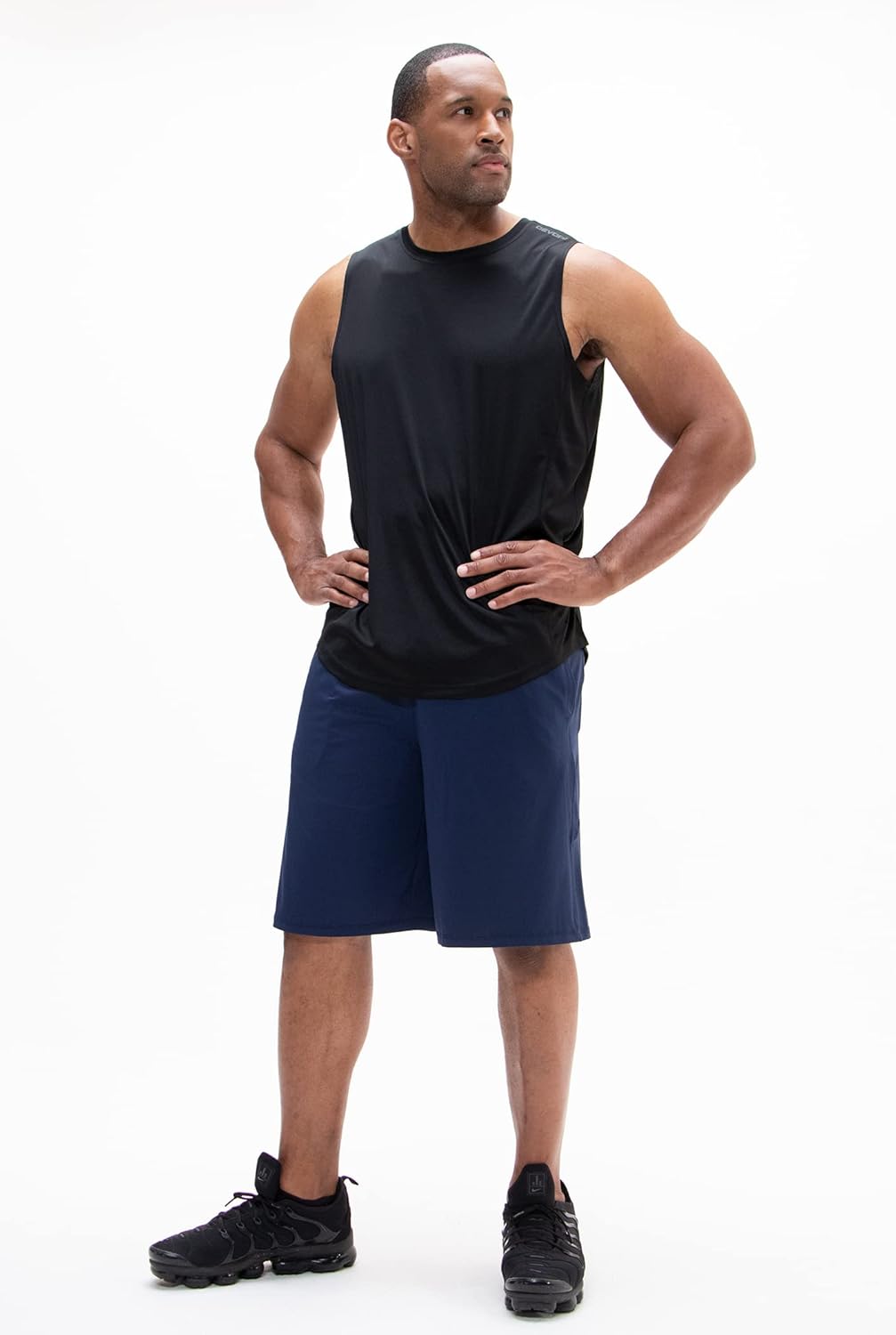 DEVOPS Men's 2-Pack Loose-Fit 10" Workout Gym Shorts with Pockets - Image 5