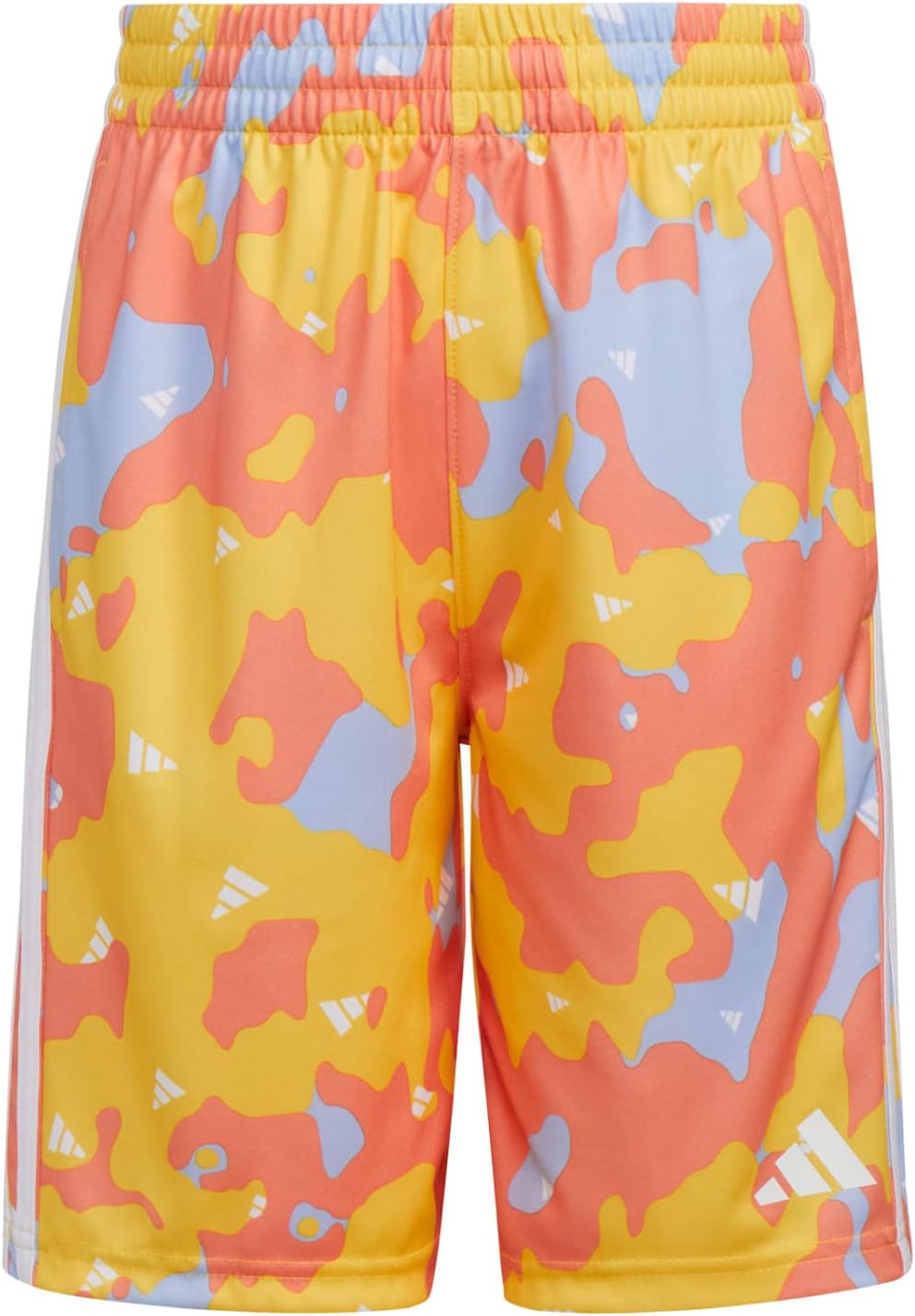 adidas Boys Aeroready® Elastic Waistband Camo Shorts - Image 12