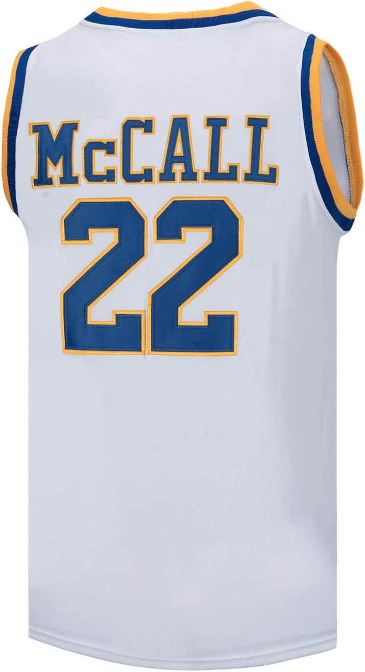 McCall #22 Wright #32 Crenshaw High School Basketball Jersey S-XXXL - Image 2