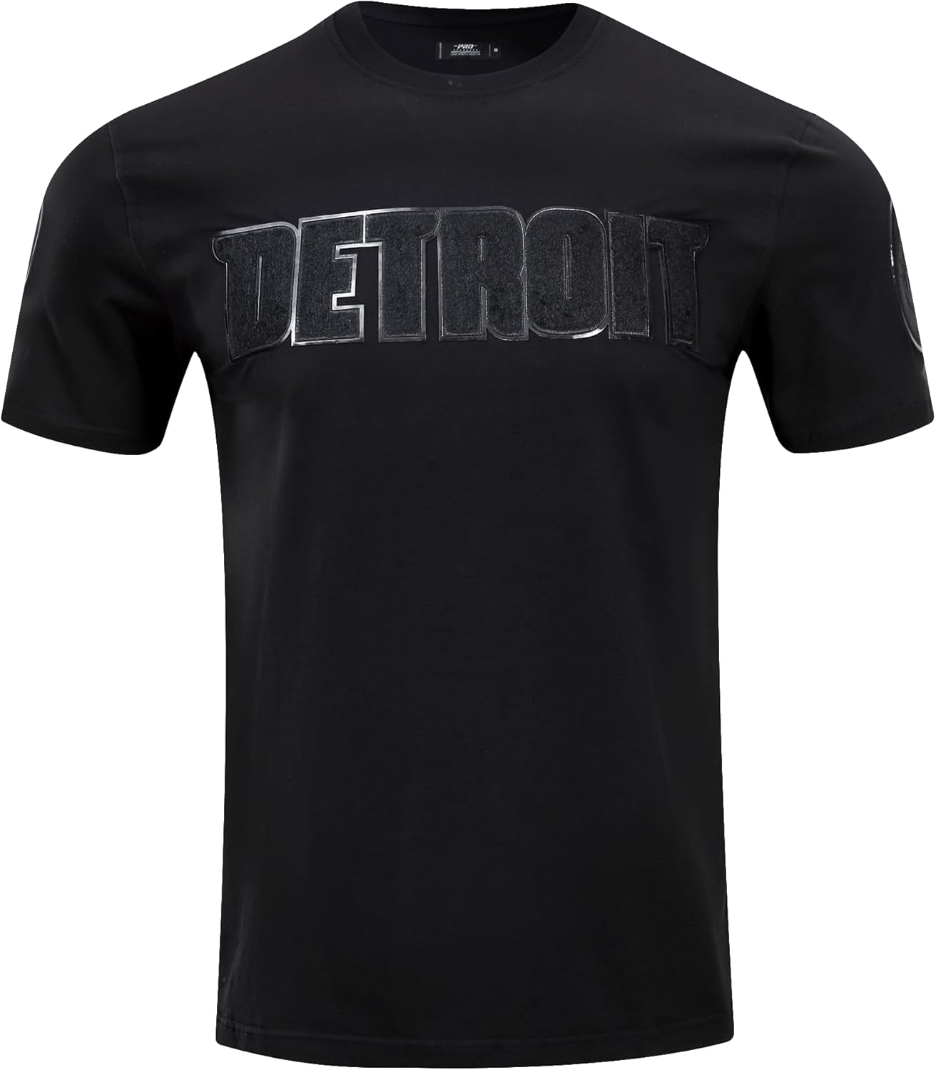 Mens NBA Classic Triple Black Cotton Short Sleeve Tee - Image 20