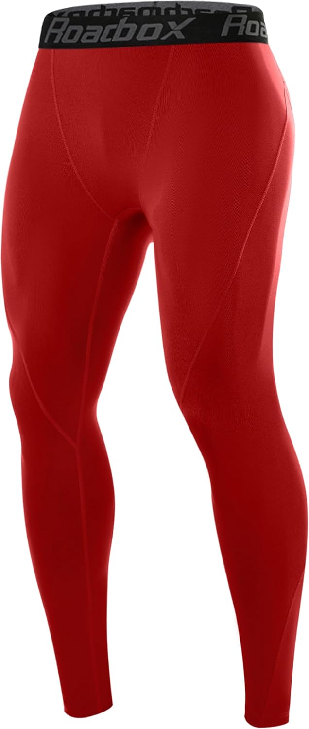 Roadbox Men’s Compression Pants Running Tights, Performance Sports Workout Leggings, Athletic Base Layer for Gym Basketball - Image 17