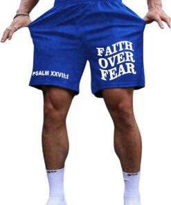 SOLY HUX Men's Graphic Shorts High Waist Elastic Casual Workout Athletic Gym Summer y2k Shorts