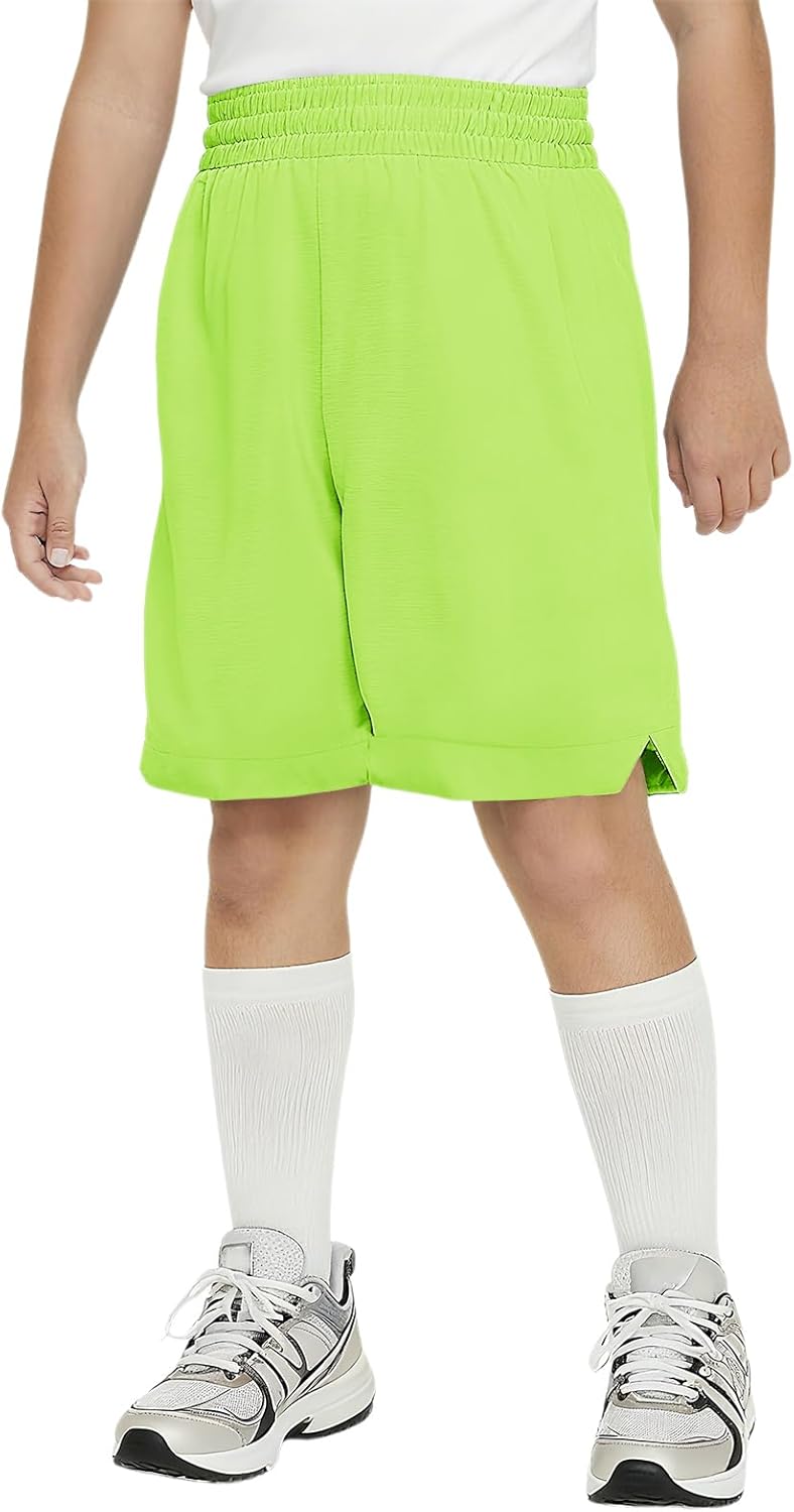 Haloumoning Boys Athletic Shorts High Waist Elastic Active Performance Running Basketball Shorts with Pockets 5-14 Years - Image 8
