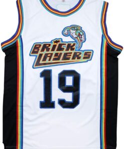 Mens Basketball Jersey #19 Brick Layers 1996 MTV Rock N Jock Jersey