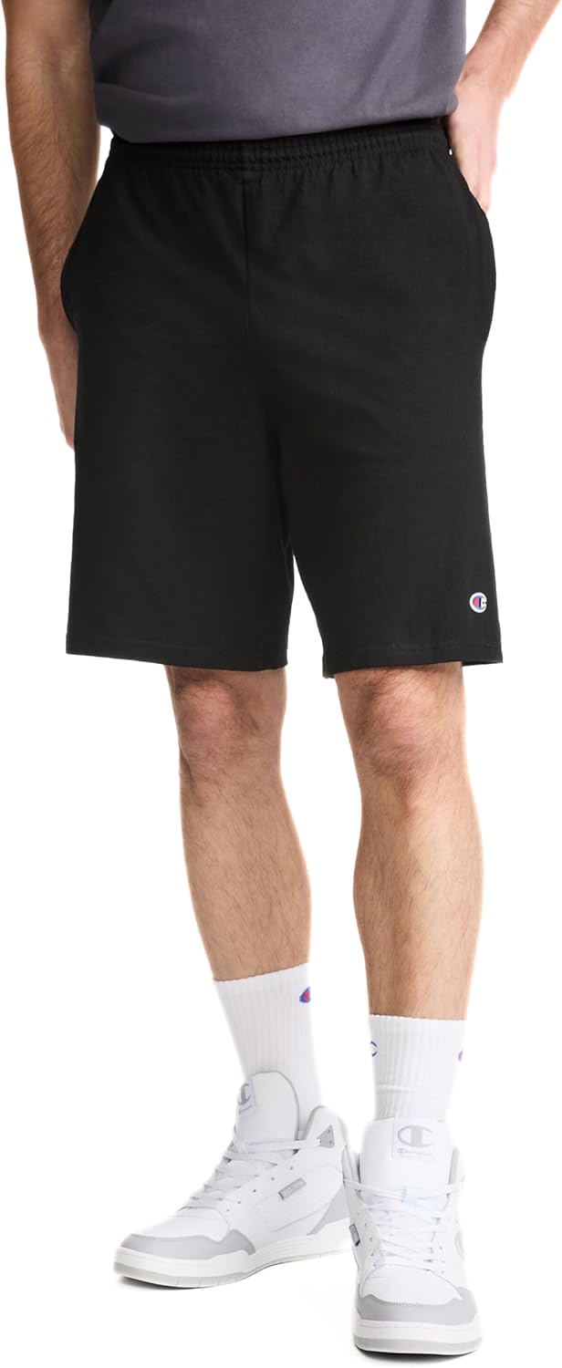 Champion Men’s 9” Lounge Shorts, Standard Fit, Lightweight, Available in Regular and Big & Tall - Image 7