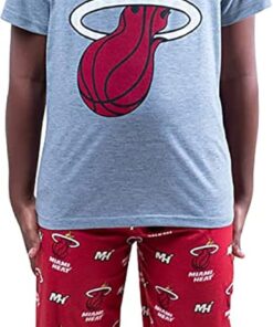Ultra Game Youth NBA Official 2 Piece Pajama Pants & T-Shirt Set