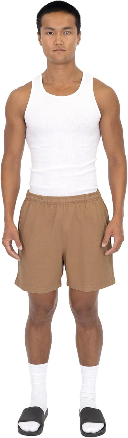 LOS ANGELES APPAREL 1242GD - Heavy Jersey Gym Men's Shorts - Athletic Mens Basketball Shorts - Image 16
