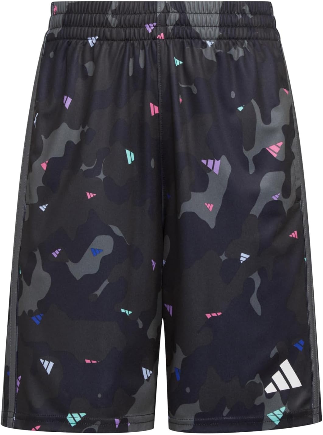 adidas Boys Aeroready® Elastic Waistband Camo Shorts - Image 11