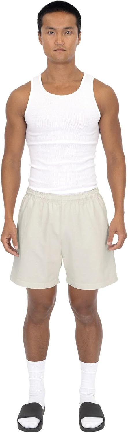 LOS ANGELES APPAREL 1242GD - Heavy Jersey Gym Men's Shorts - Athletic Mens Basketball Shorts - Image 14