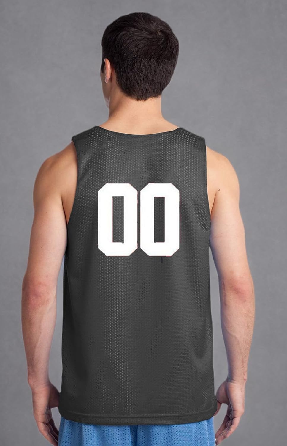Custom Basketball Reversible Jersey - Numbers Only On Back of Both Sides - Image 6