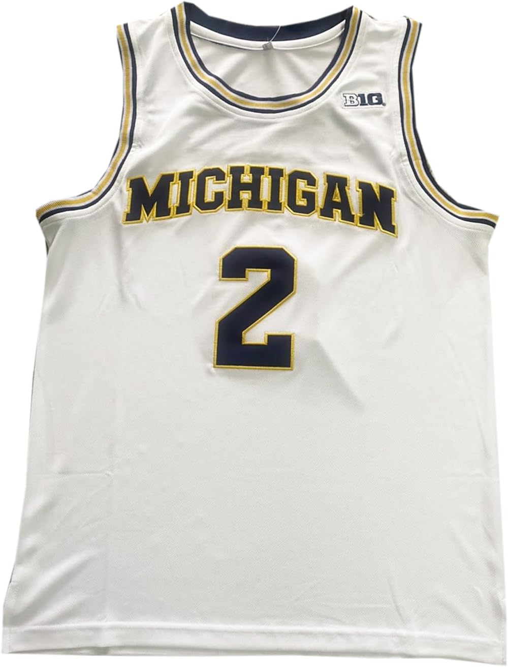 Men's State College #2 Retro Vintage Throwback Basketball Jersey Embroidered - Image 6