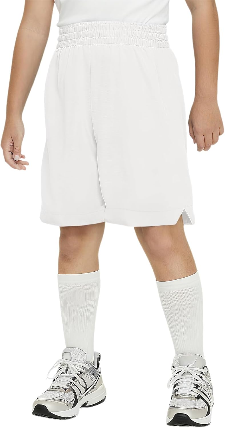 Haloumoning Boys Athletic Shorts High Waist Elastic Active Performance Running Basketball Shorts with Pockets 5-14 Years - Image 10